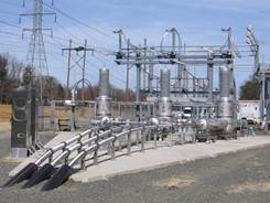 Câble supraconducteur LIPA (600 mégawatts, 600 m, 138 kV). Crédits : Nexans