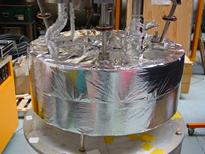 The coil is covered in a thermal super-insulating material<br/>CEA