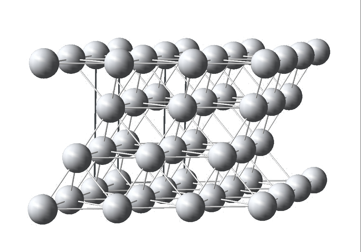 Les atomes dans la matière, ici du mercure; J. Bobroff
